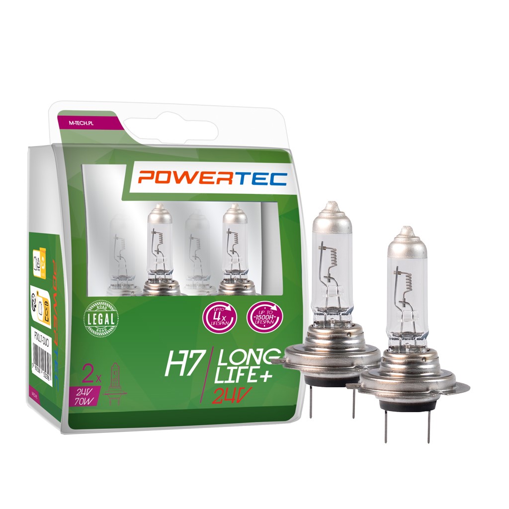 Powertec H7 24V - Long Life - Set