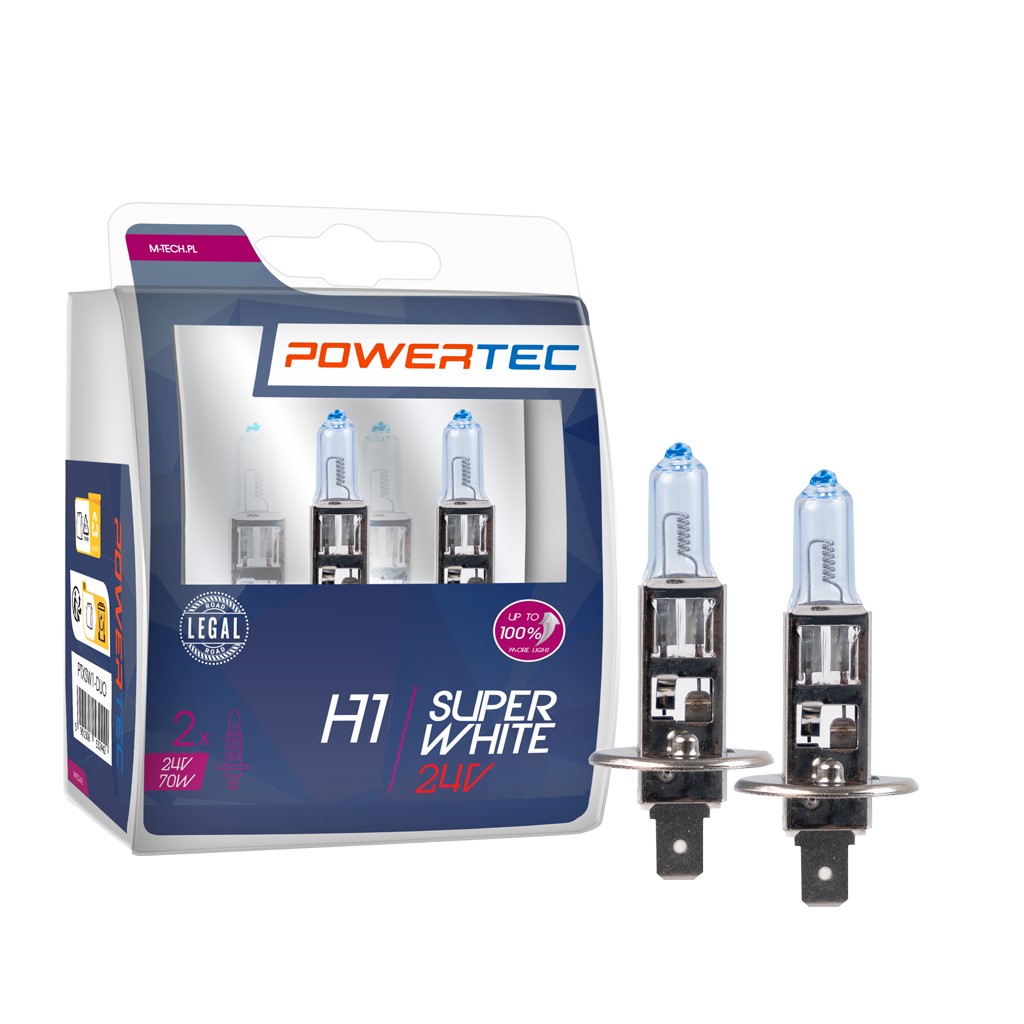 Powertec H1 24V - Super White - Set	
