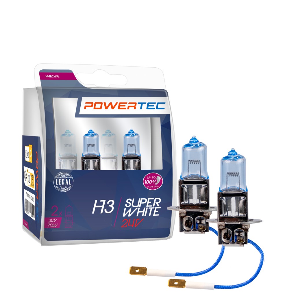 Powertec H3 24V Super White - Set