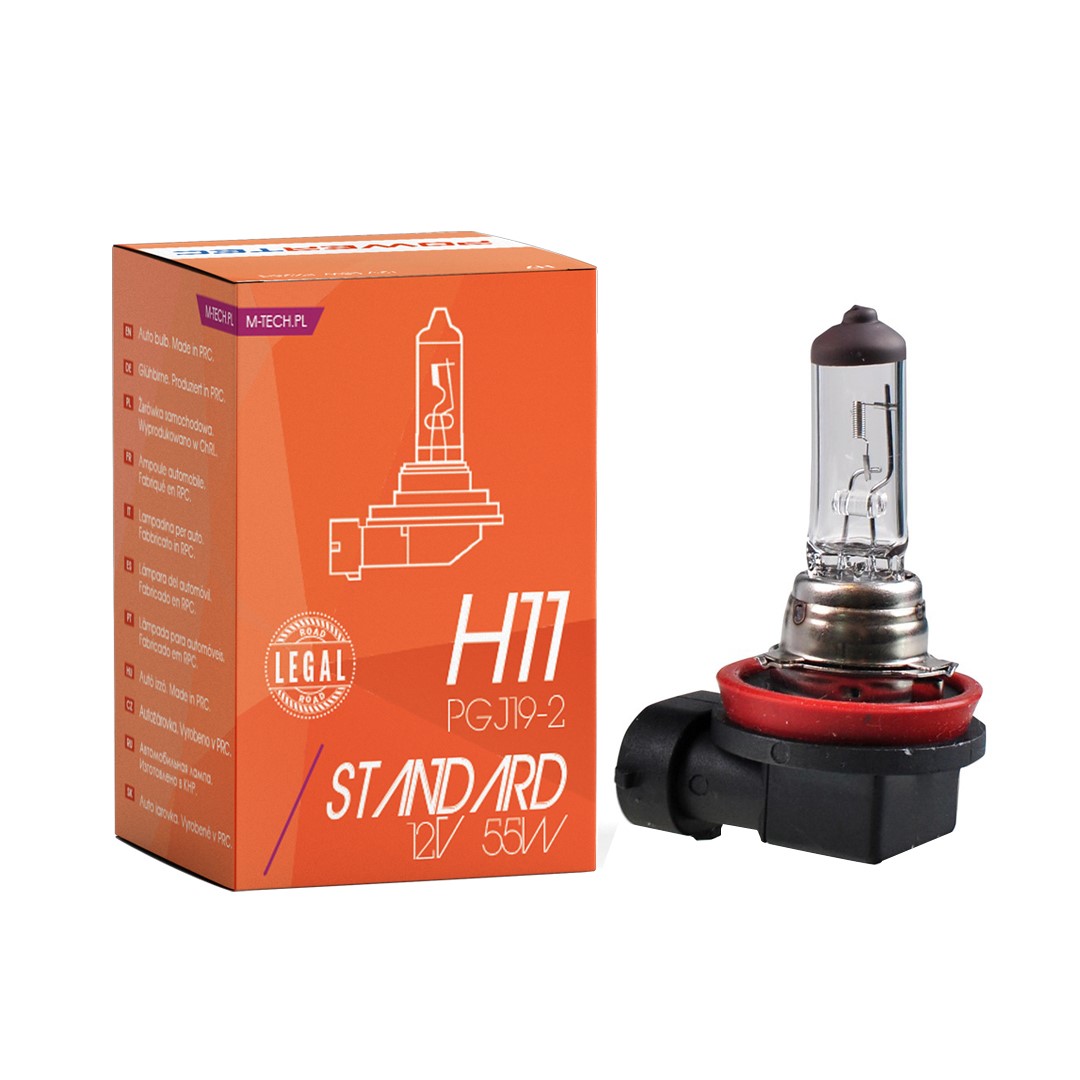 Powertec Standaard H11 12V 55W - Enkel	
