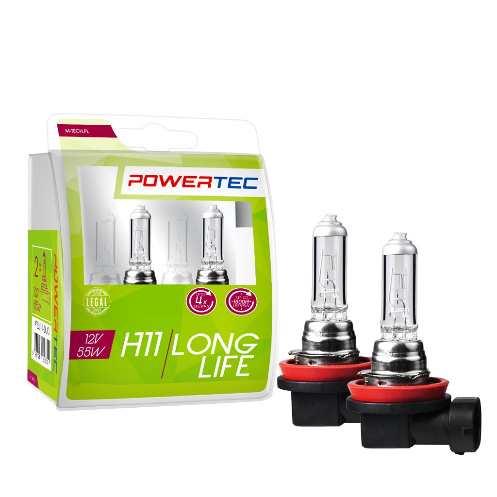 Powertec H11 12V - Long Life - Set