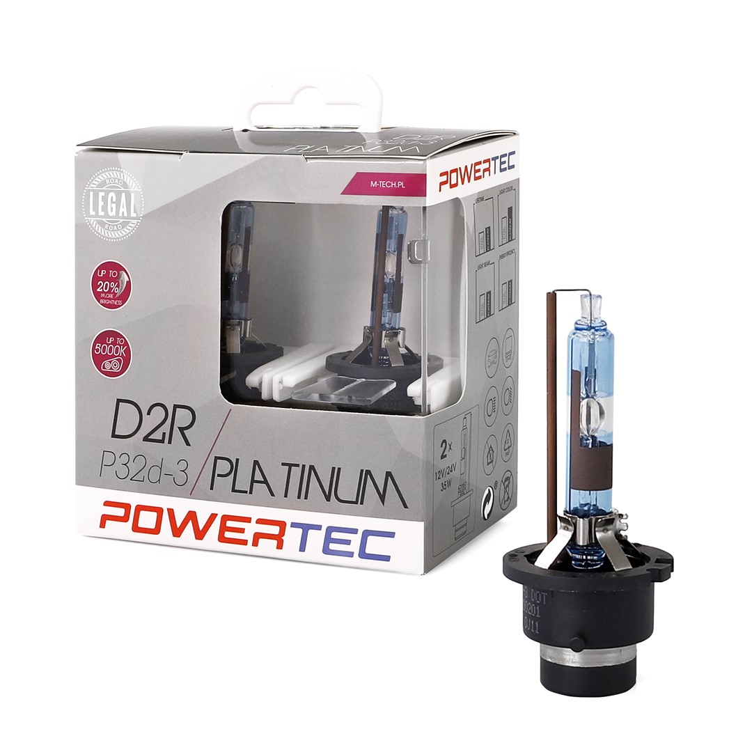 Powertec D2R Platinum +20% - 5000K -  Set	