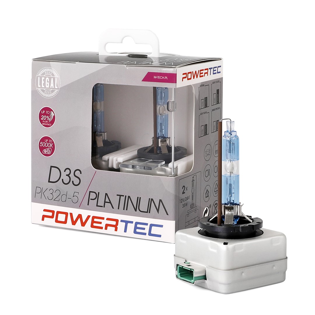 Powertec D3S Platinum +130% - Set