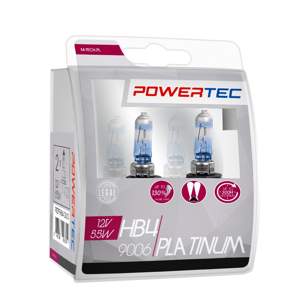 Powertec HB4 12V Platinum +130% - Set