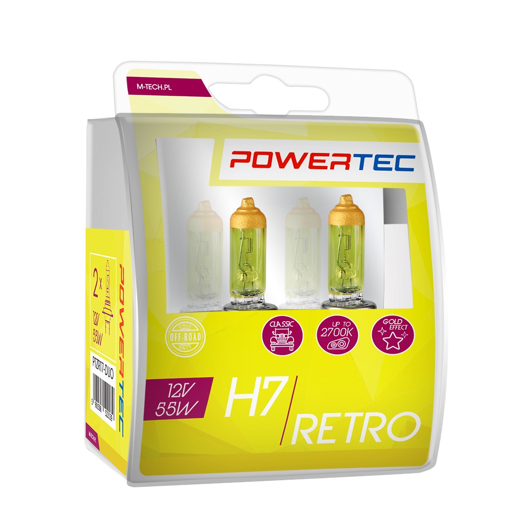 Powertec Retro H7 12V - Set