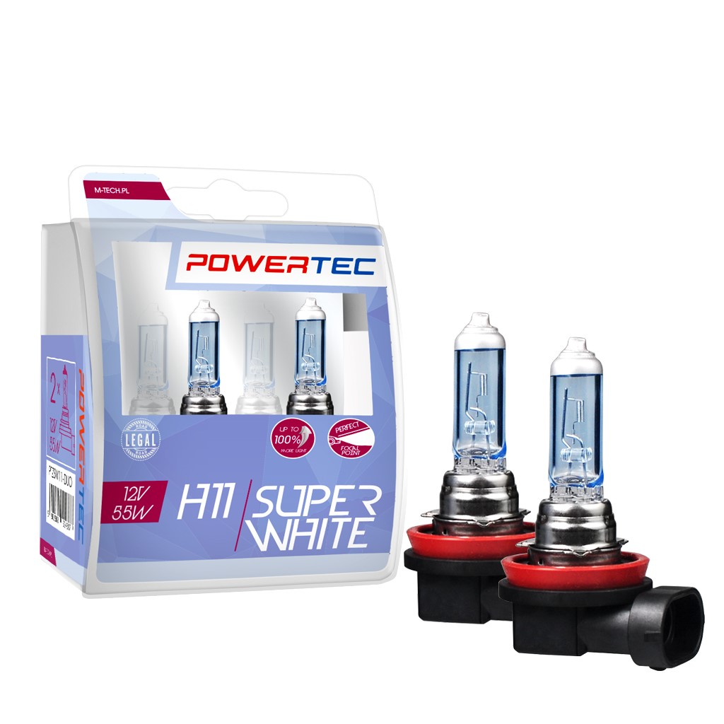 Powertec H11 12V - SuperWhite - Set