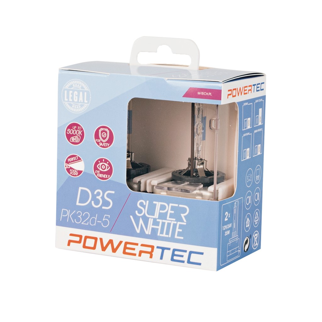 Powertec D3S Superwhite - Set	