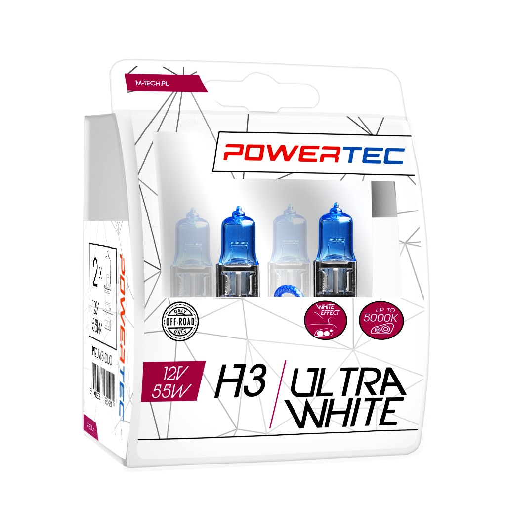 Powertec H3 12V - UltraWhite - Set