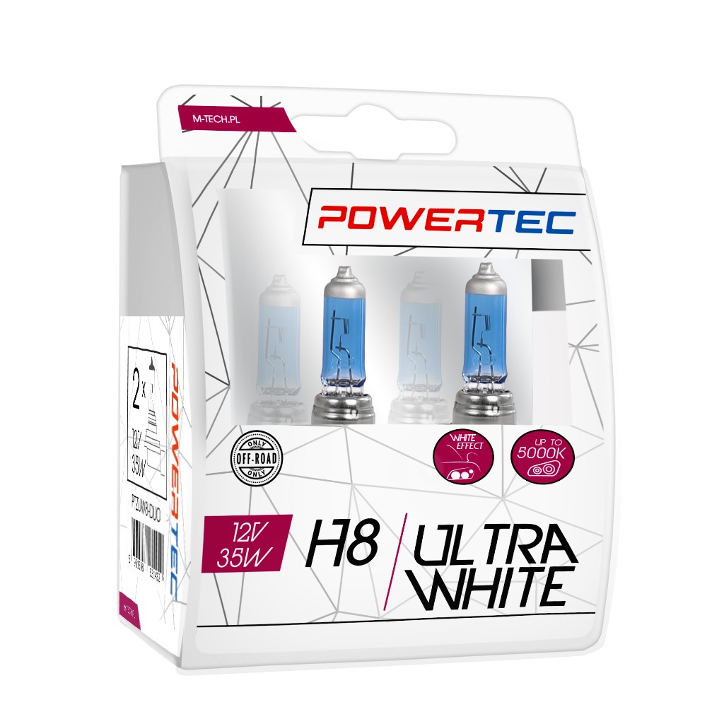 Powertec H8 12V - UltraWhite - Set