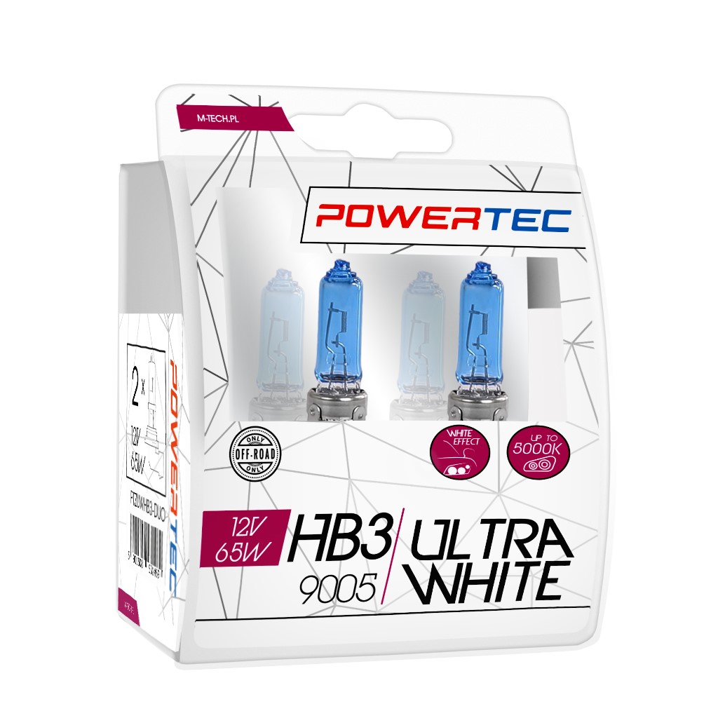 Powertec HB3 12V - UltraWhite - Set