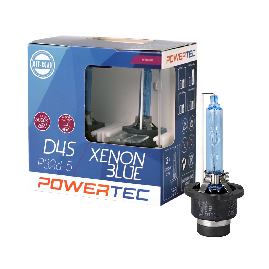 Powertec Xenon Blue D4S DUO