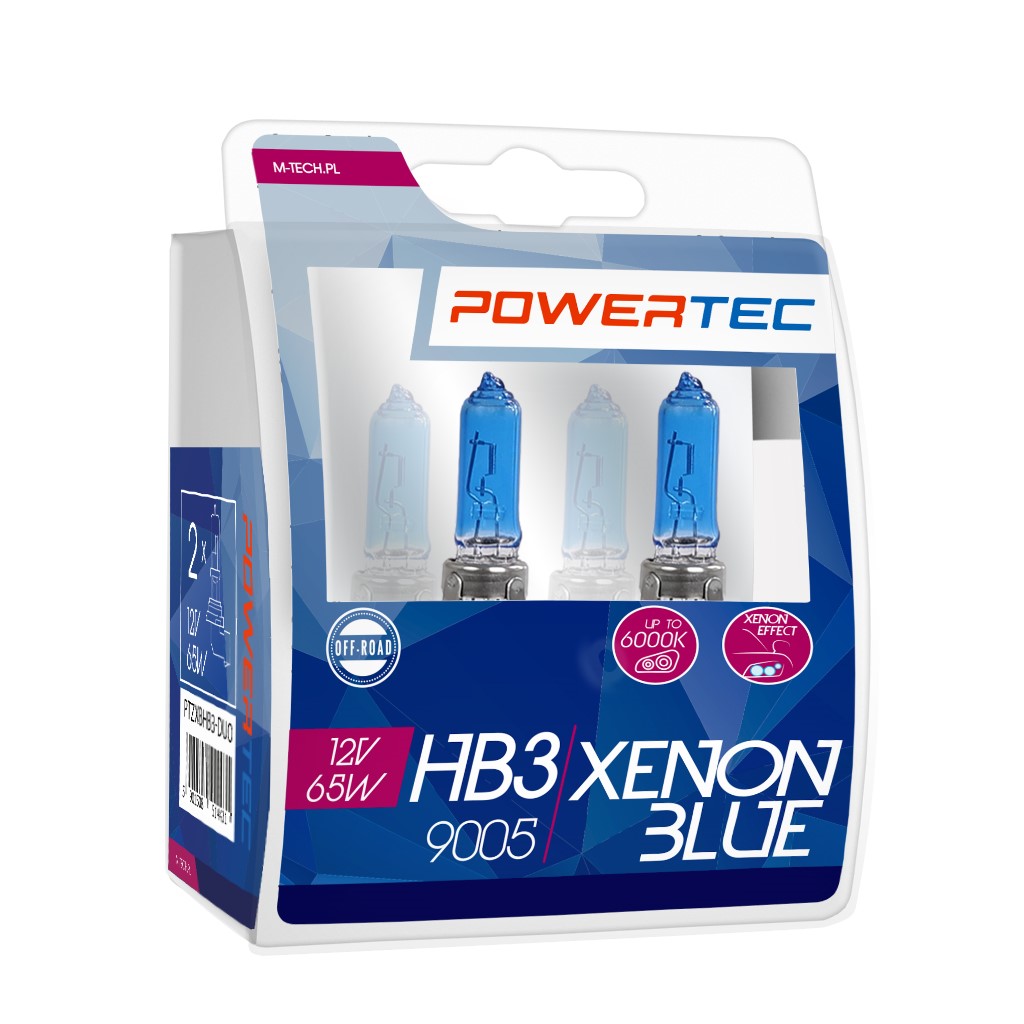Powertec HB3 12 - Xenon Blue - Set
