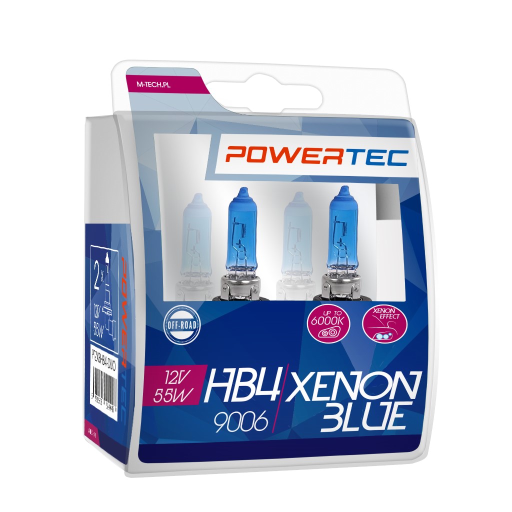 Powertec HB4 - Xenon Blue - Set
