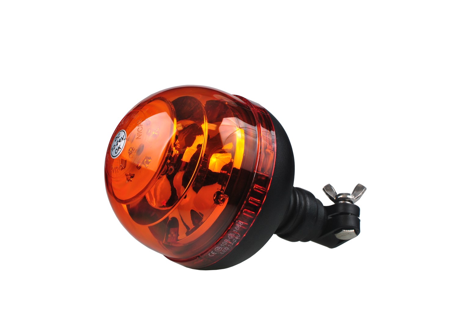 M-tech LED Zwaailamp - Oranje / geel - 12V-24V	