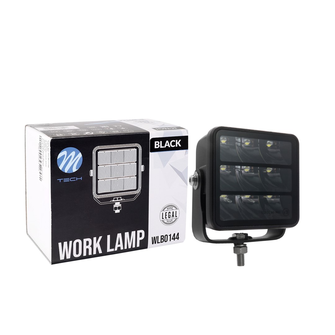 M-Tech LED Werklamp / Rijverlichting - 45W - 3780 Lumen - Black serie	