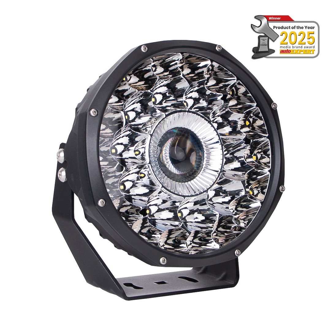M-TECH WERKLAMP LASER LANGE AFSTAND - 28xHP LED + 1x30W Witte Laser LED, 12-24V