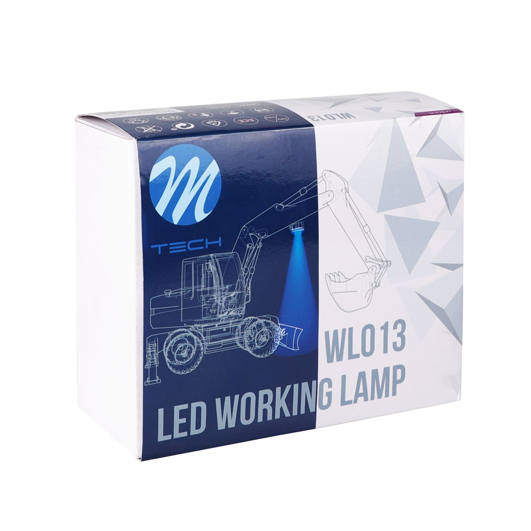 M-Tech LED Werklamp schijnwerper - 48W - 3600 Lumen	