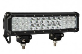 M-Tech LED Lichtbalk - dubbele rij - rechte vorm - 72W - 4800 Lumen 