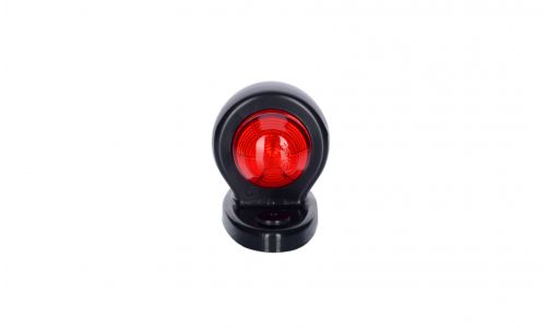 LED Positie / markeer licht - Rond - 12/24V 0,8/1,6W - 2x LED diode - Wit / Rood