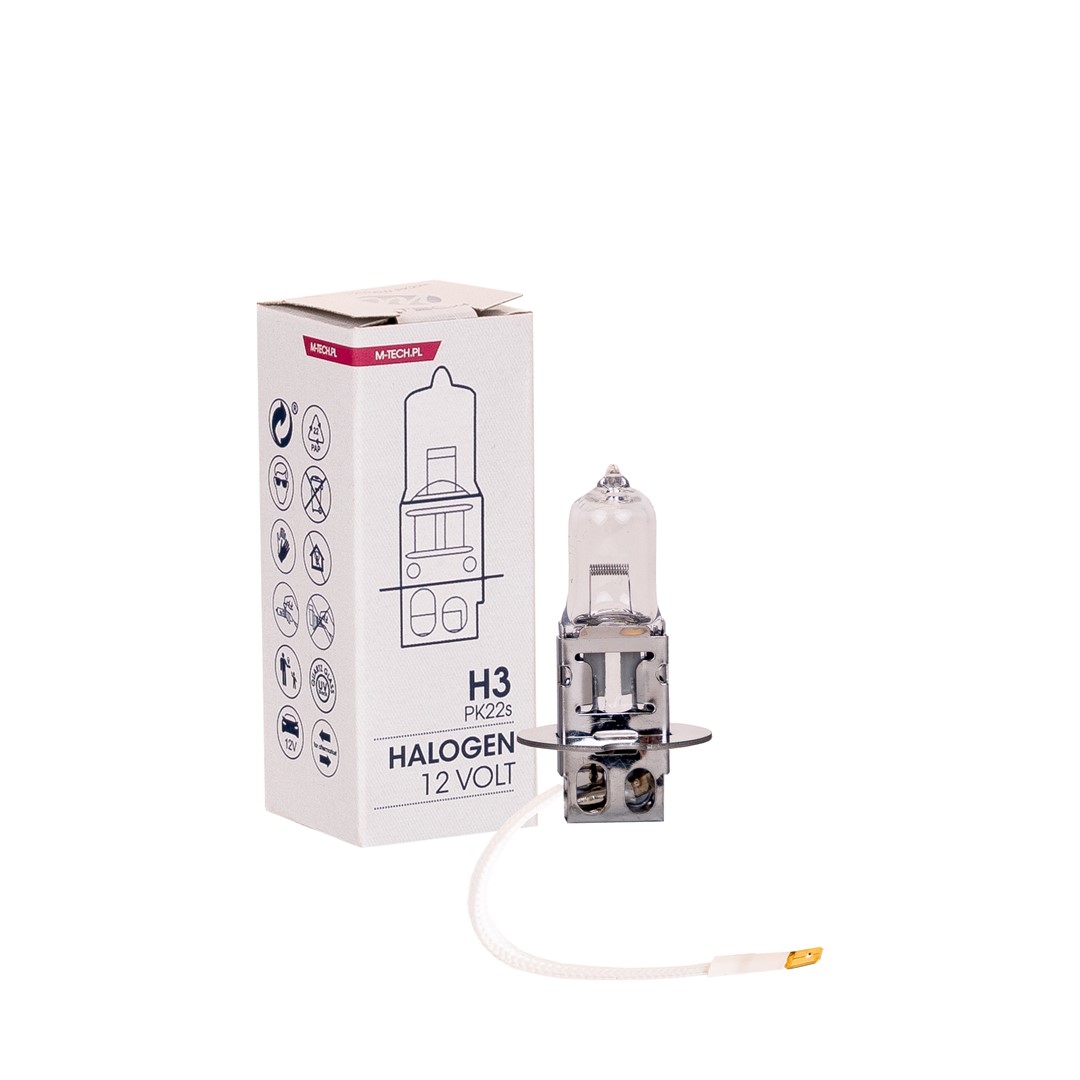 M-Tech - H3 12V 55W - Basic - Helder - (per 10 stuks)