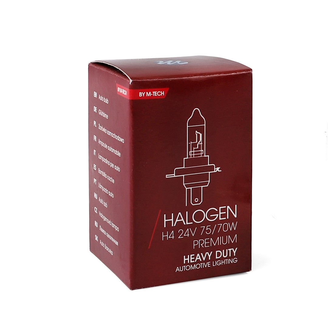 M-Tech H4 24V 75/70W - HEAVY DUTY - ( Per 10 stuks )
