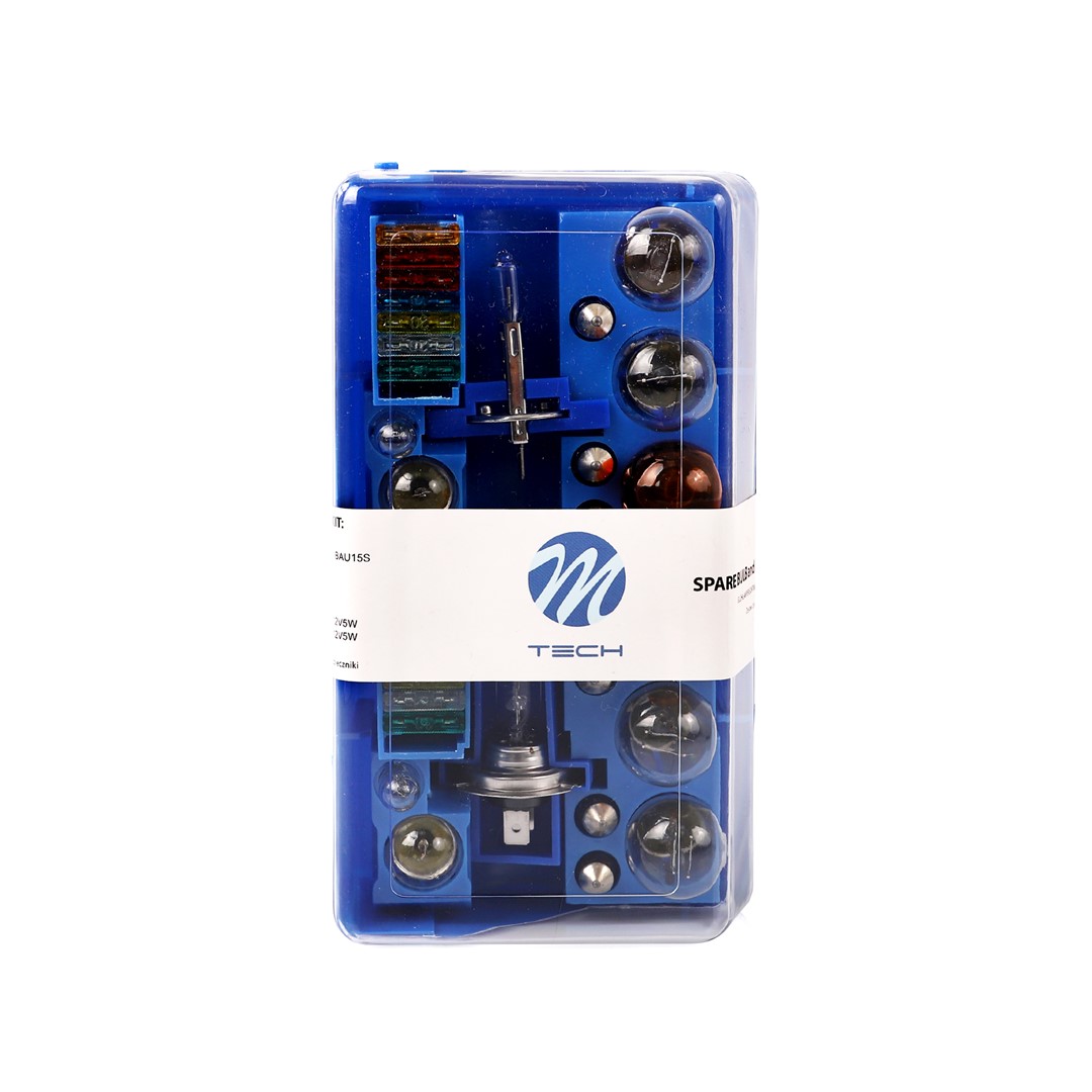 M-Tech reservelamp set H1+ H7 12V
